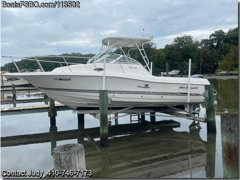 24'  2004 Wellcraft 24 Walk Around